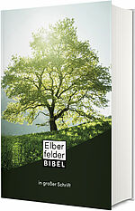 Elberfelder Bibel in großer Schrift - Hardcover mit Motiv Baum