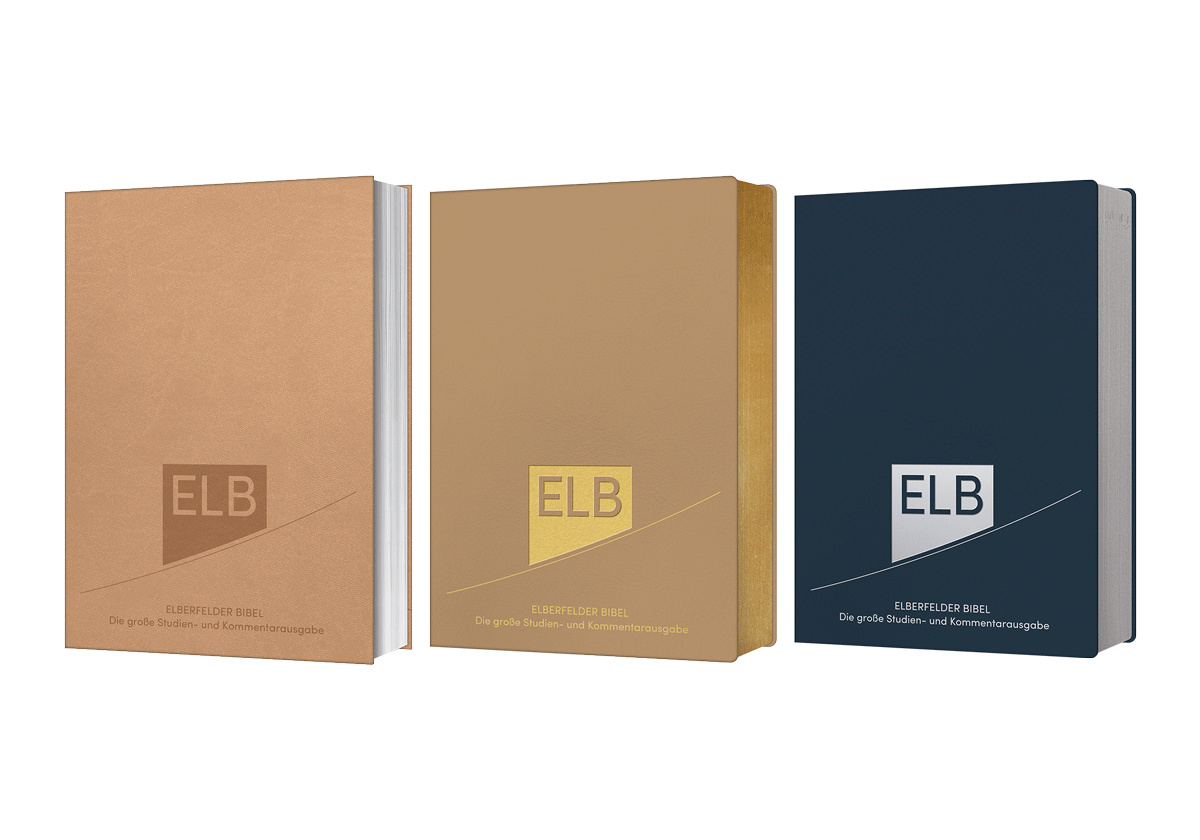 Elberfelder Bibel Die große Studien- und Kommentarausgabe Übersicht