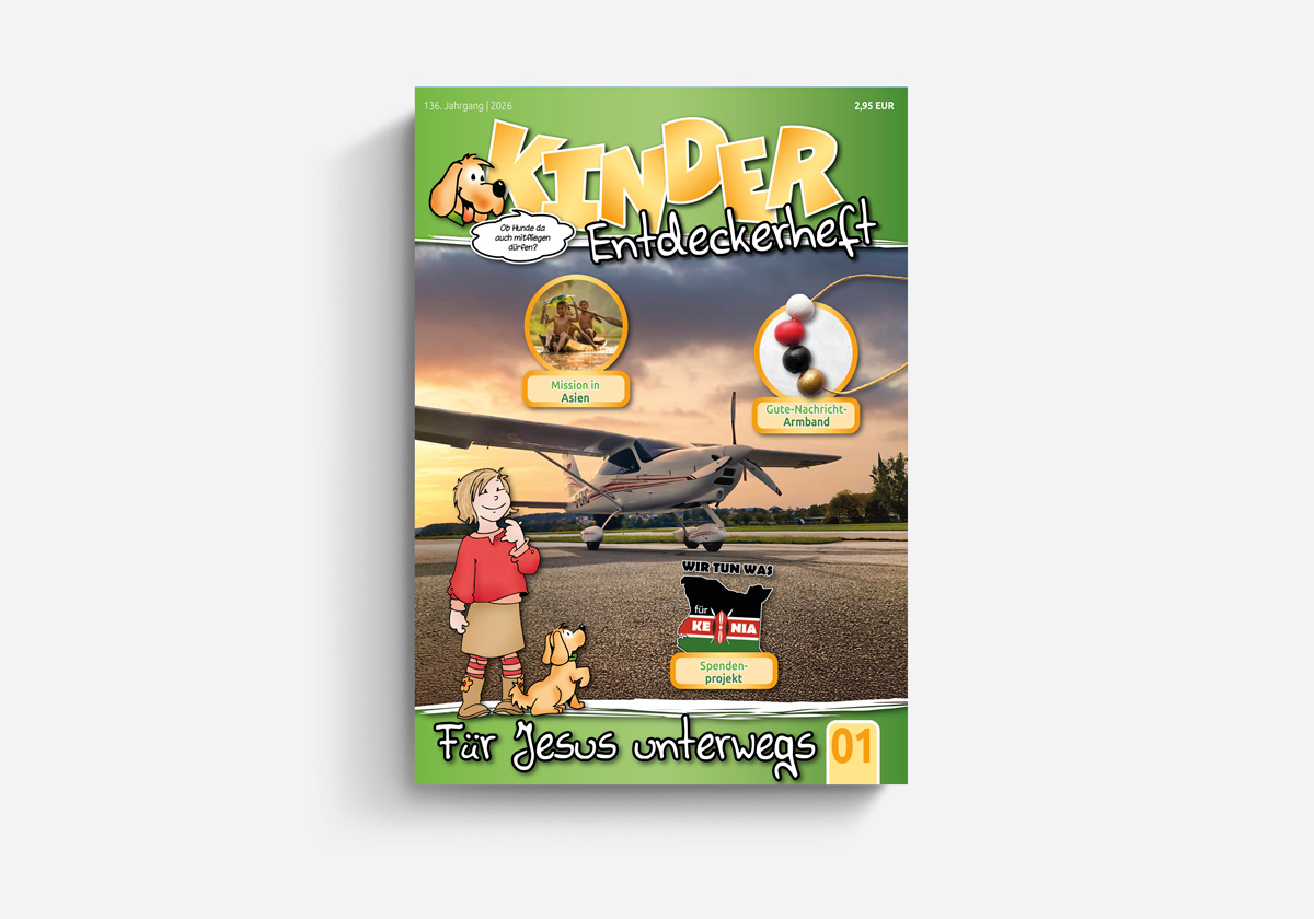 Kinder-Entdeckerheft Kindergottesdienst Sonntagsschule Gemeinde Kinderstunde Mitarbeiter Schulung CV Dillenburg Arbeitskreis Zeit für Kids