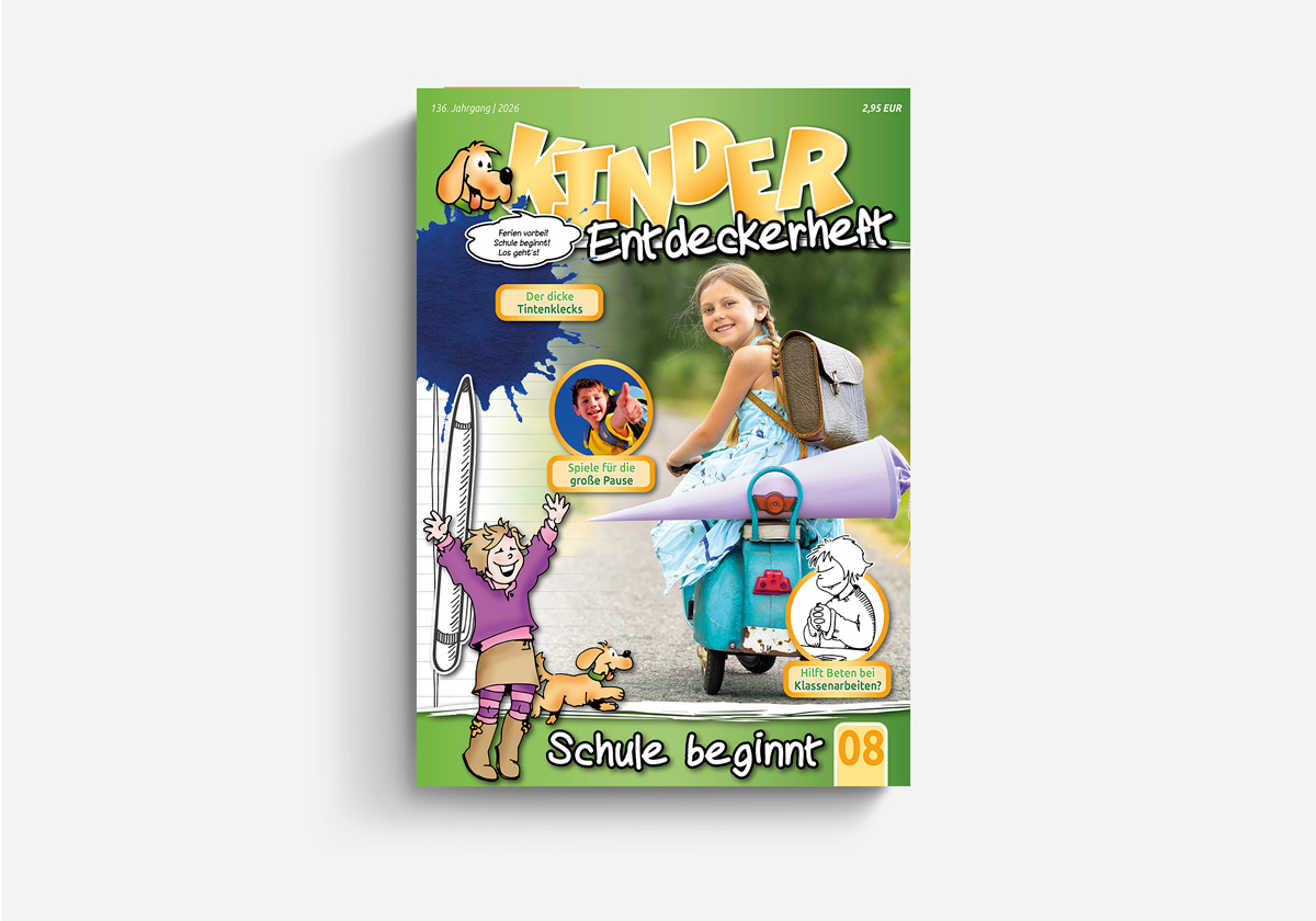 Kinder-Entdeckerheft Kindergottesdienst Sonntagsschule Gemeinde Kinderstunde Mitarbeiter Schulung CV Dillenburg Arbeitskreis Zeit für Kids